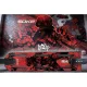 Švitrinė juosta triukiniam paspirtukui Soke Red Cyber, 52 x 13 cm