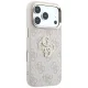 Guess dėklas iPhone 17 Pro / 18 Pro 4G & Big Strass Logo, rožinis