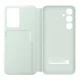 Samsung Galaxy S24 FE Smart Clear View dėklas su ekranu, mėtų (EF-ZS721CMEGWW)