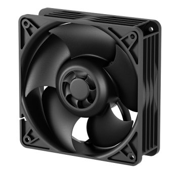 Arctic S12038-4K serverio ventiliatorius, 120 mm, juodas