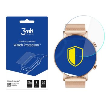 Apsauginė plėvelė 3mk Watch Protection ARC+ skirta Huawei Watch GT 2 42mm