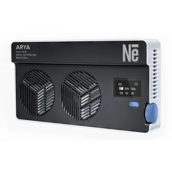 Newell Arya RGB LED vaizdo šviesos lempa, 40 W