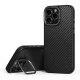 Uniq Keva Max Magclick dėklas, skirtas iPhone 16 Pro Max, juodas