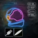 Forever Light LED neono iškabos šviesa Astronauta PLEXI, įvairiaspalvė