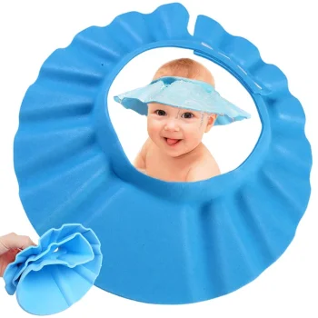 Adjustable Baby Bath Visor for Kids, Shampoo Shield Hat