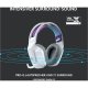 Belaidės žaidimų ausinės Logitech G733 Lightspeed, baltos