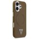 Guess Triangle Logo MagSafe dėklas iPhone 17, rudas