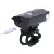 RALLEX LED Bicycle Light Set (Front and Rear), USB, Black