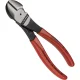 KNIPEX jėgos šoninio kirpimo replės 74 01 180, 180 mm, raudonos