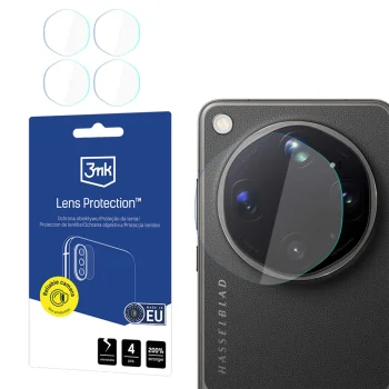 Hibridinis kameros apsauginis stiklas 3mk Lens Protection, skirtas Oppo Find X9 Ultra, 0.16 mm