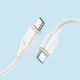 Joyroom USB-C į USB-C laidas 60W 3A 1m juodas (S-CC060A9)