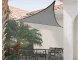 Waterproof Sun Shade Sail, 3x3x3m, Triangle, Grey