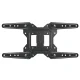 Maclean MC-701N TV ir monitoriaus sieninis laikiklis 23-55\", iki 30 kg, juodas