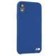 BMW Silicone M Collection dėklas iPhone Xr, mėlynas