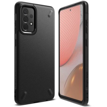 Samsung Galaxy A72 (SM-A725F/DS) Ringke Onyx Durable TPU Case Cover, Black
