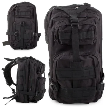 Taktinė karinė kuprinė 30L, juoda