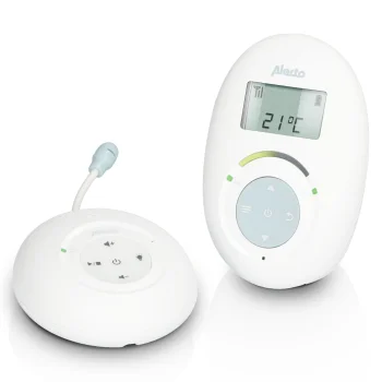 Alecto DBX120 DECT kūdikio stebėjimo monitorius, balta/mėlyna