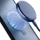 3MK Protection Smoke Case Mag&Stand dėklas Samsung Galaxy S25, juodas