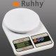 Ruhhy 00024174 Kitchen Scales 10kg, White