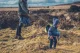 Vaikiška kuprinė su pavadėliu Meškiukas, tamsiai mėlyna