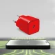 Sbs 20W GaN tinklo įkroviklis Power Delivery, USB-C, raudonas