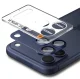 Spigen Optik Pro XL kameros apsauginis stiklas iPhone 17 Pro, tamsiai mėlynas