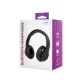 Setty Wireless Over-Ear Bluetooth Headphones with FM Radio Black