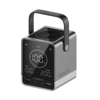 Išorinė baterija Cuktech P01CT 300W 40000mAh, juoda