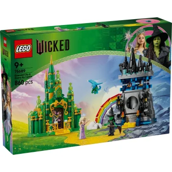 LEGO Wicked 75689 Smaragdo miestas ir Kiamo Ko pilis