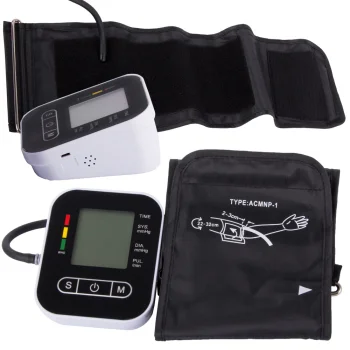 Elektroninis žasto kraujospūdžio matuoklis su LCD ekranu ir PSO klasifikacija