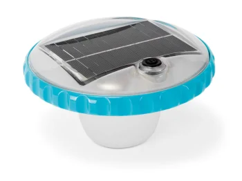 Intex plūduriuojantis saulės energijos LED baseino šviestuvas, 16.8x10.8 cm