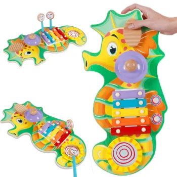 Bakalu medinis muzikinių instrumentų rinkinys Seahorse KZ1013