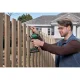 Akumuliatorinis smūginis suktuvas Bosch UniversalImpactDrive 18V-210, 1x 2.0 Ah