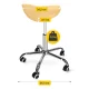 Ergonominė balno formos kėdė ERGO 4Fizjo 138178, smėlio spalvos