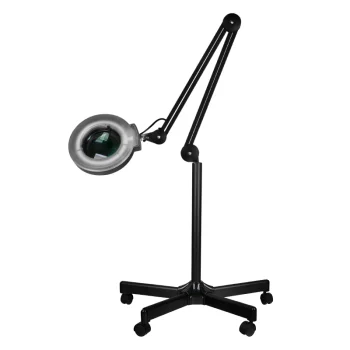 Activeshop S5 LED didinamoji lempa su stovu, 5 dioptrijos, juoda