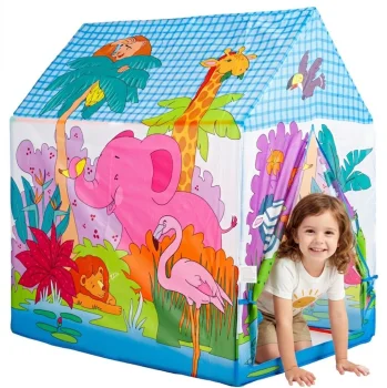 Vaikų žaidimų palapinė Iplay 8182 Jungle, su gyvūnais