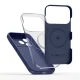 Tech-Protect Silicone MagSafe dėklas, skirtas iPhone 17 Pro Max - Navy Blue