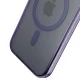 Dėklas 3mk Frosty MagCase, skirtas iPhone 17 Air, violetinis