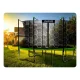 Neo-Sport NS-13W231 Garden Trampoline 404 cm (13 ft) with Inner Net and Ladder
