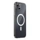 Baseus Magnetic Crystal Clear dėklas iPhone 13 su stiklu, skaidrus