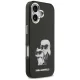 Karl Lagerfeld IML Aquarelle Karl & Choupette & Logo MagSafe Phone Case Cover iPhone 17 - Black