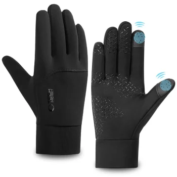 Jutiklinės pirštinės Tech-Protect WG01 L - Juoda