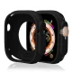 Silikoninis dėklas Apple Watch 42 mm (Series 1/2/3), juodas
