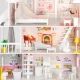 Medinis lėlių namelis Ecotoys Powder Residence 4127 XXL