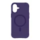 Dėklas 3mk Smoke MagCase skirtas iPhone 17, skaidri violetinė