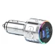 3mk Hyper Car Power Transmitter automobilinis FM siųstuvas 3in1 48W