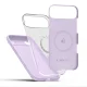 Dėklas Tech-Protect iPhone 17 Air Silicone MagSafe, violetinis