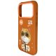 Nimmy Cool&Cute 2.0 Cat dėklas iPhone 17 Pro Max, oranžinis
