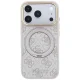 Guess Ring Stand 360 4G Classic Logo MagSafe dėklas iPhone 17 Pro Max / 18 Pro Max, rožinis