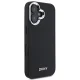 DKNY dėklas iPhone 16 su MagSafe, juodas
